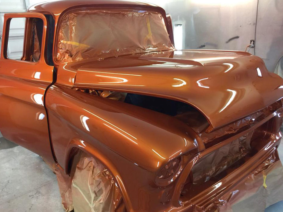 1957 Chevy Stepside Truck Restoration (Copper)